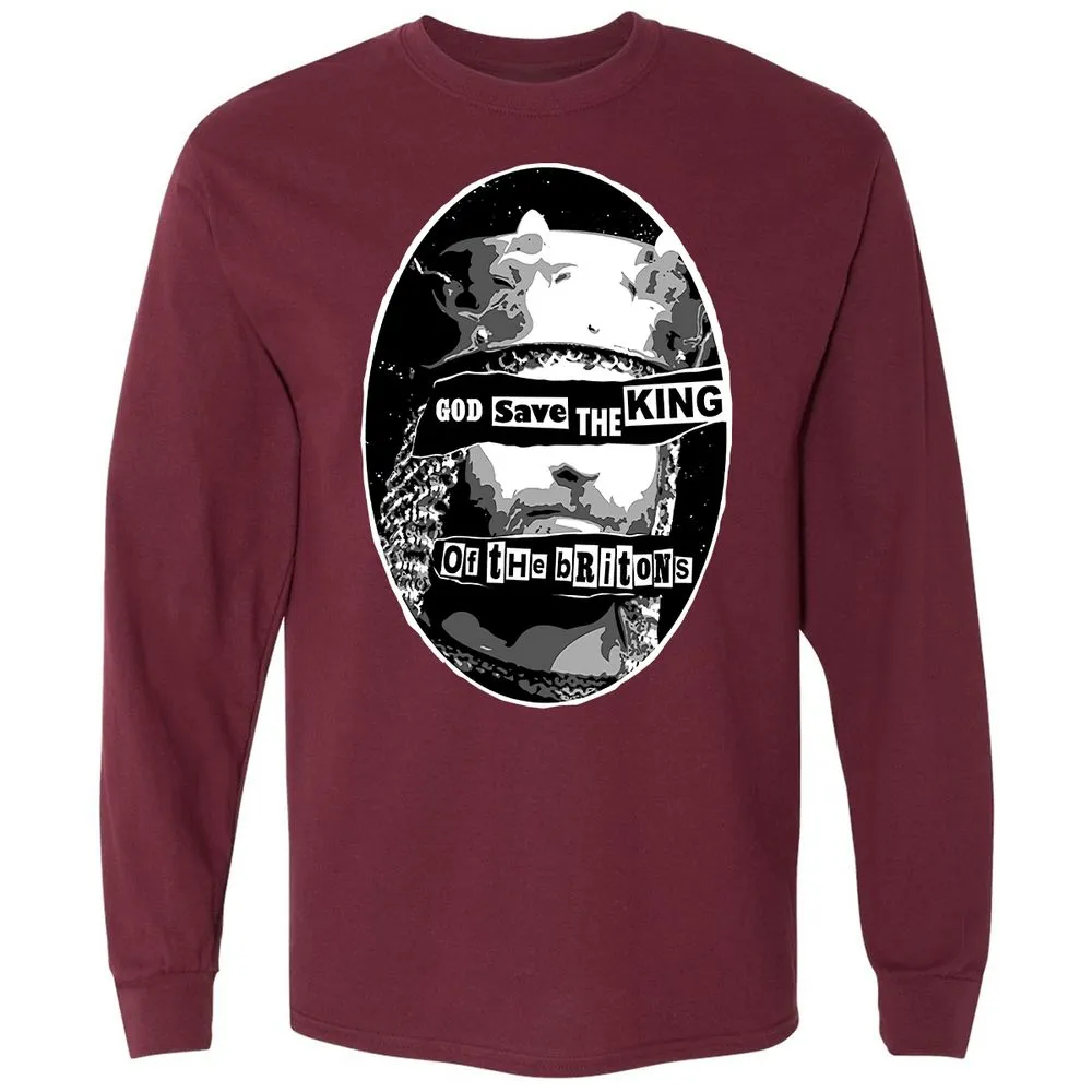 Long Sleeve T-Shirt - 7RHWNVWJ - Maroon - 11