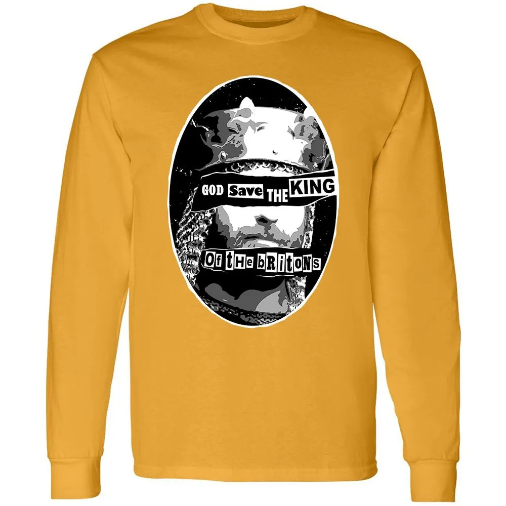 Long Sleeve T-Shirt - 7RHWNVWJ - Gold - 9