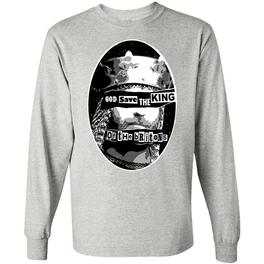 Long Sleeve T-Shirt - 7RHWNVWJ - Ash - 7