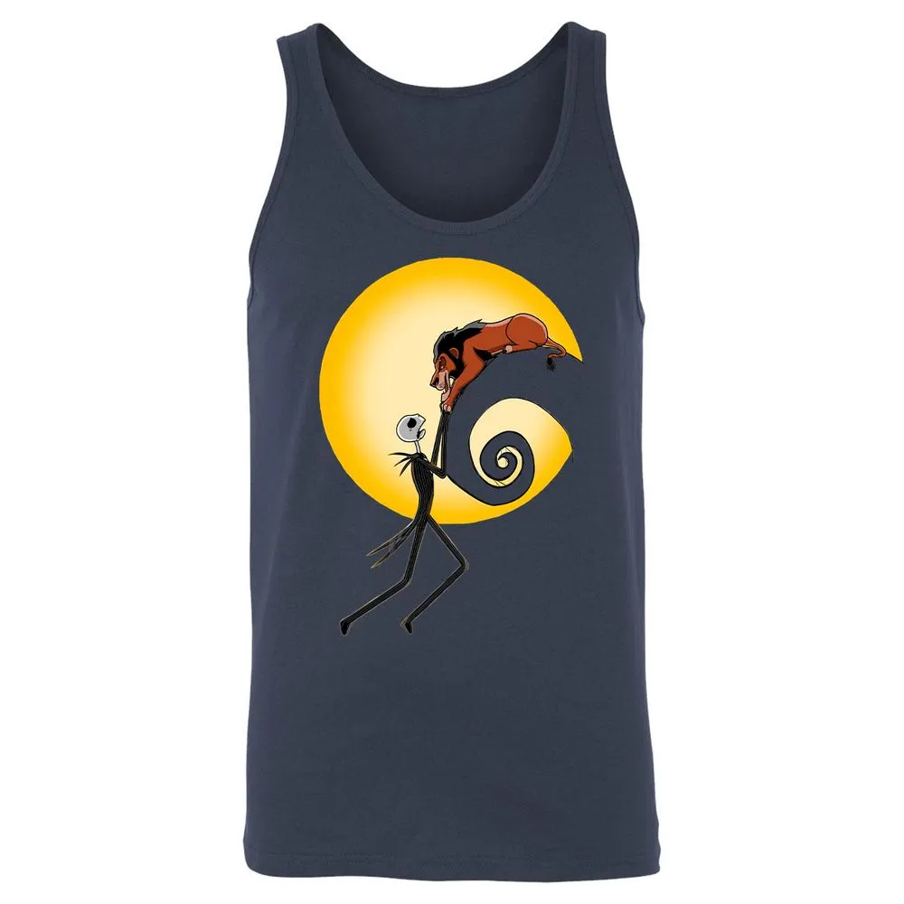 Unisex Jersey Tank - 3YGJXZLV - Navy - 2