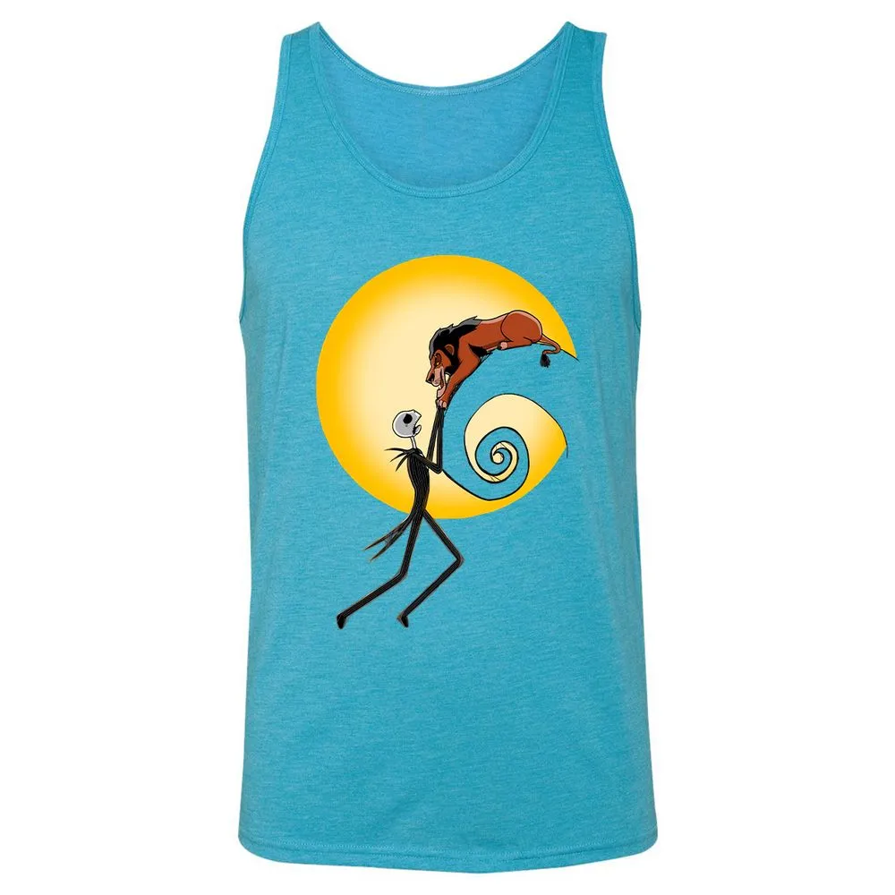 Unisex Jersey Tank - 3YGJXZLV - Aqua Triblend - 3