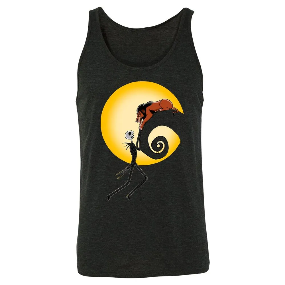 Unisex Jersey Tank - 3YGJXZLV - Charcoal Black Triblend - 5