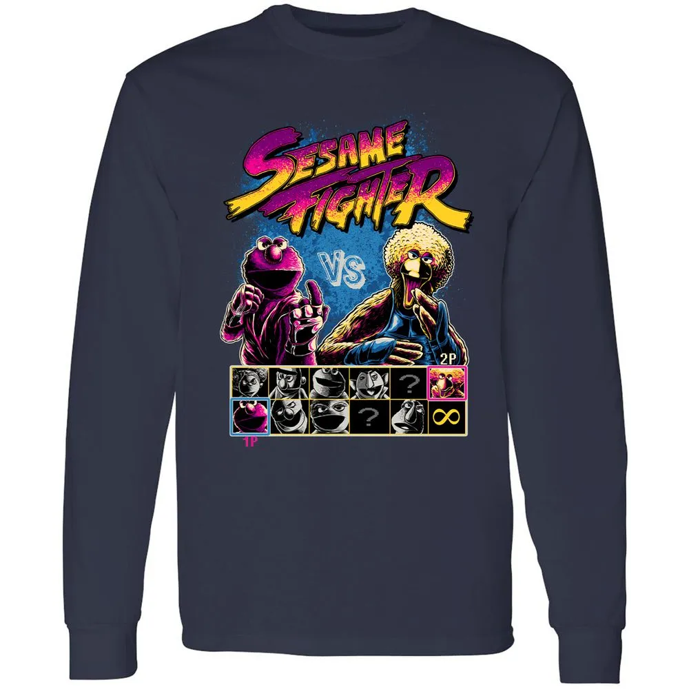 Long Sleeve T-Shirt - AB5R4XTD - Navy - 2