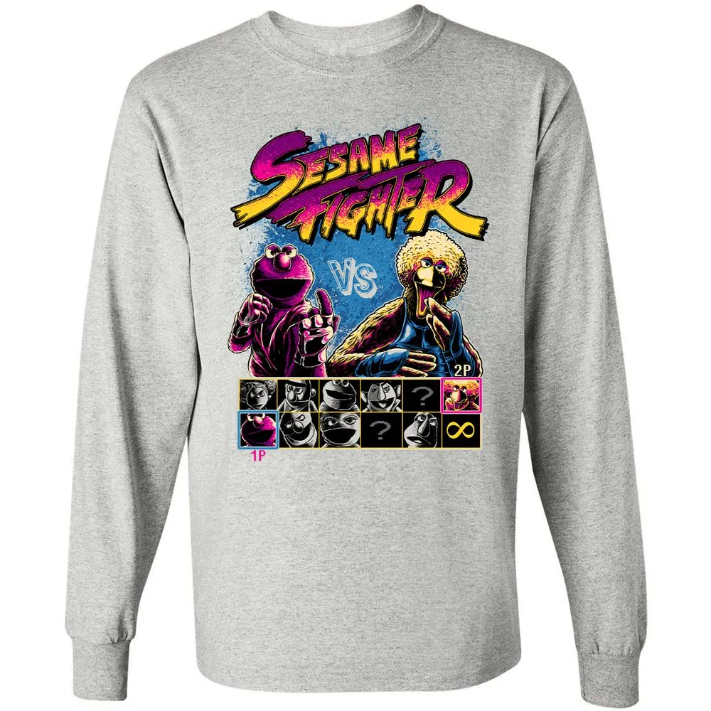 Long Sleeve T-Shirt - AB5R4XTD - Ash - 7