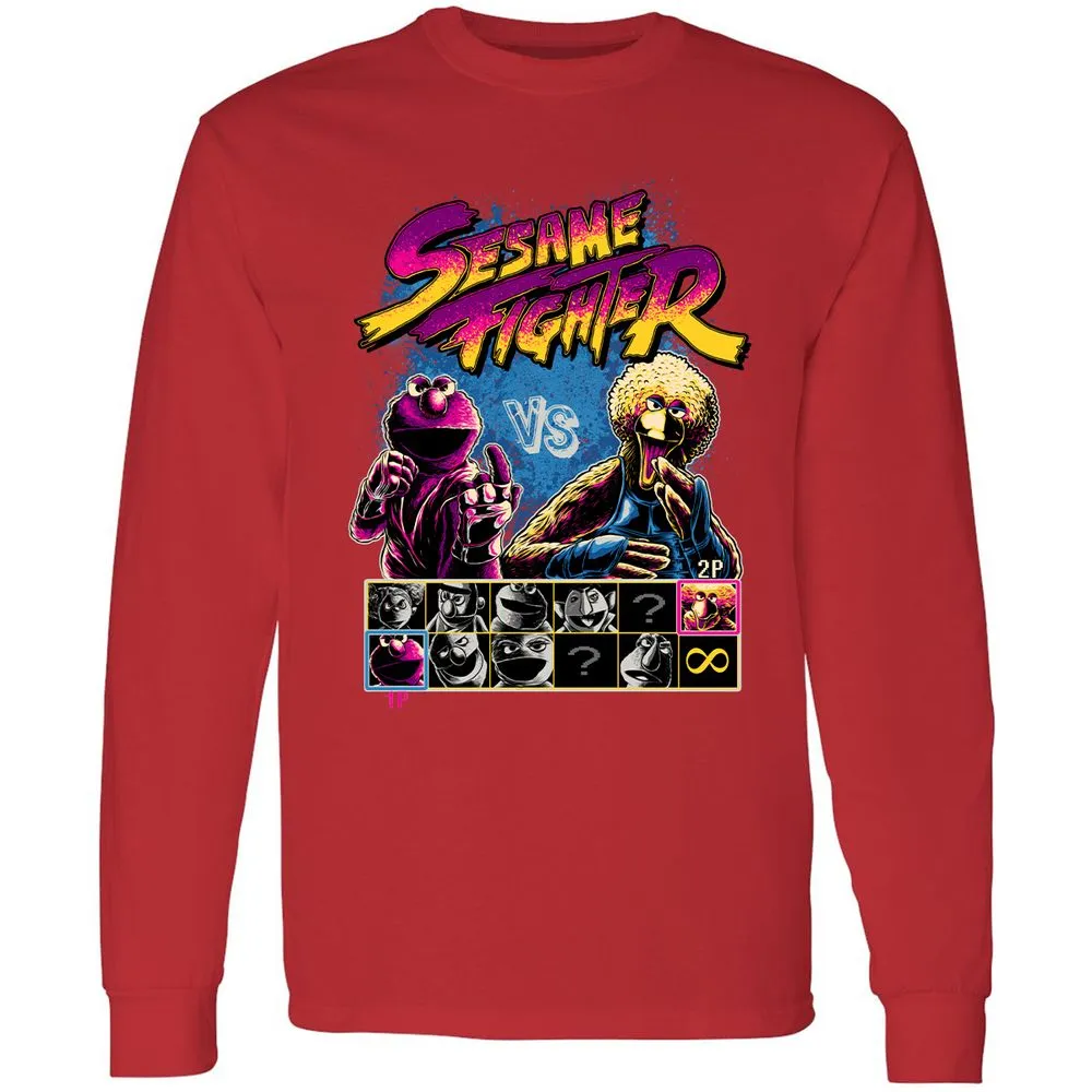 Long Sleeve T-Shirt - AB5R4XTD - Red - 14
