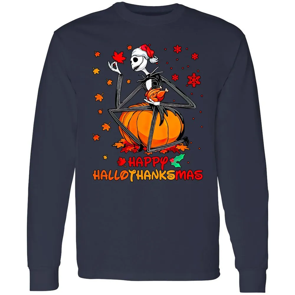 Long Sleeve T-Shirt - 2SS6YSWJ - Navy - 2