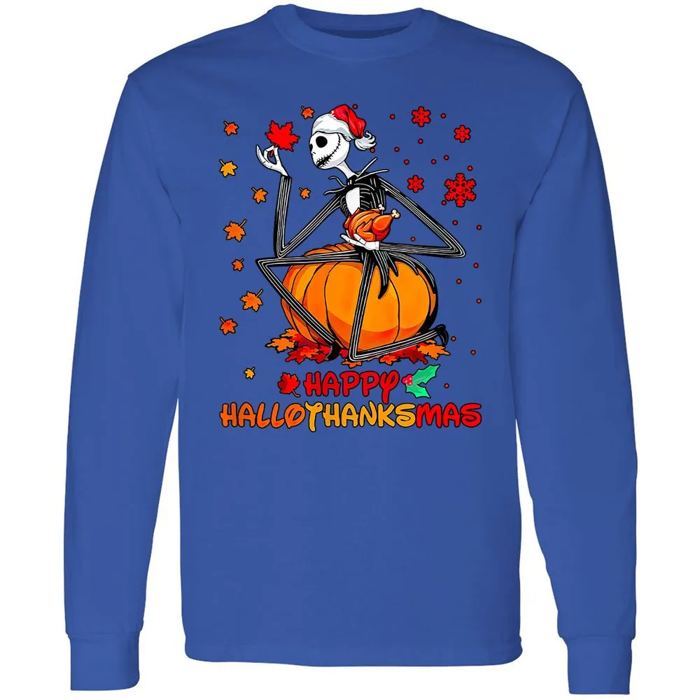 Long Sleeve T-Shirt - 2SS6YSWJ - Royal - 8