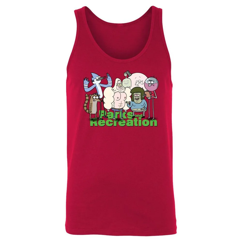 Unisex Jersey Tank - C52BEF82 - Red - 11
