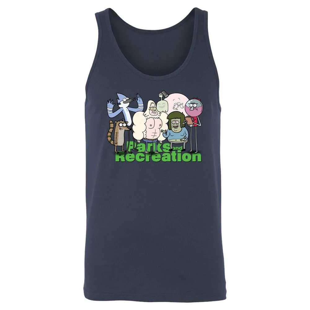 Unisex Jersey Tank - C52BEF82 - Navy - 2