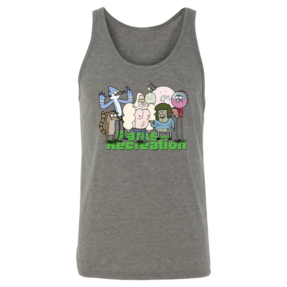Unisex Jersey Tank - C52BEF82 - Grey Triblend - 8