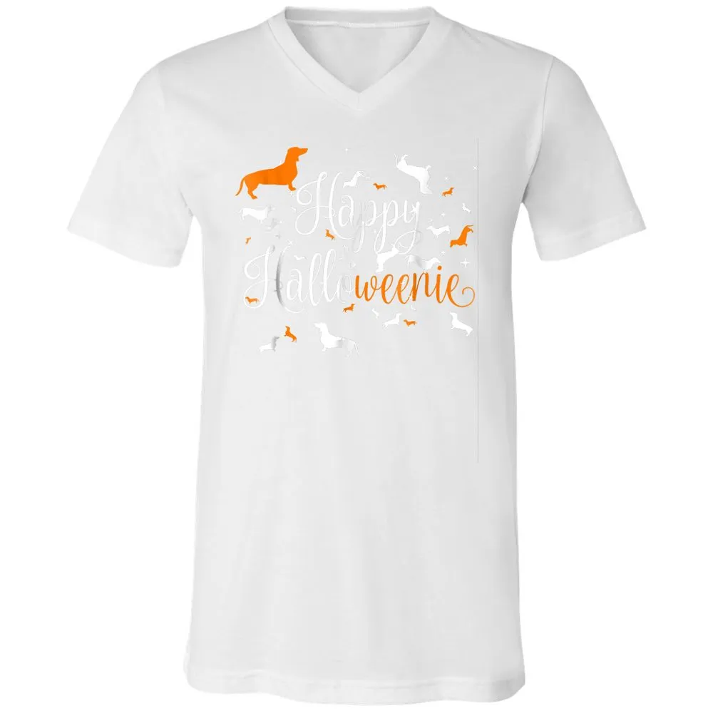 Unisex V-Neck T-Shirt - MQVGJM53 - White - 5