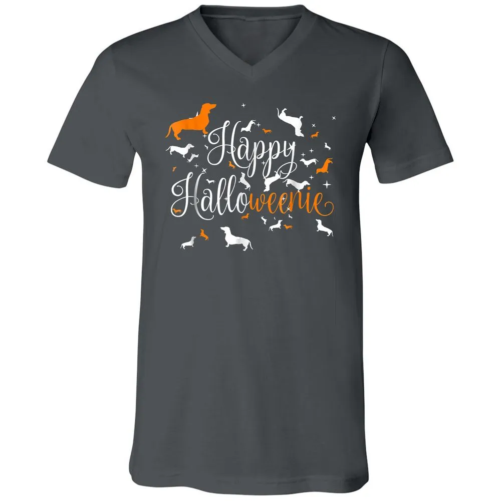 Unisex V-Neck T-Shirt - MQVGJM53 - Asphalt - 12