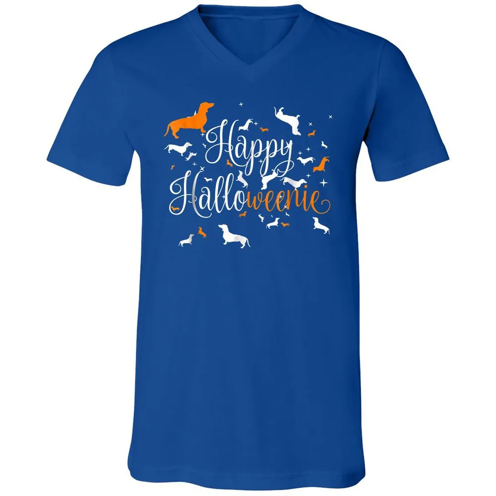 Unisex V-Neck T-Shirt - MQVGJM53 - True Royal - 4