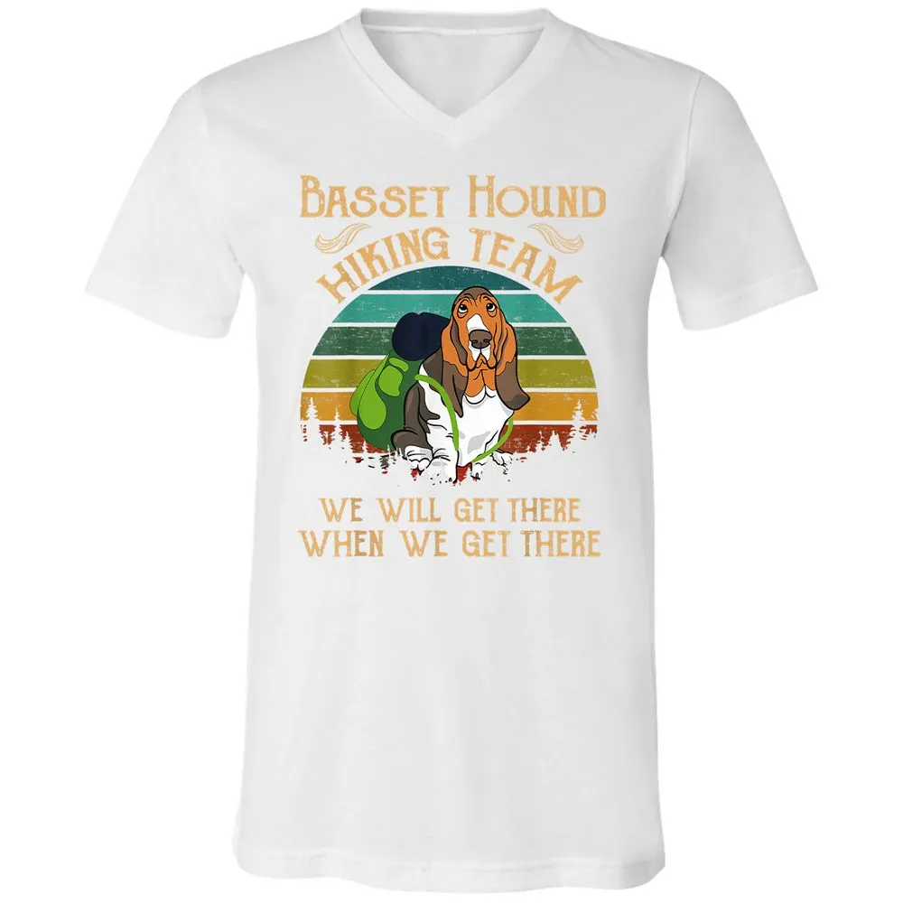 Unisex V-Neck T-Shirt - DB8AT6NY - White - 5