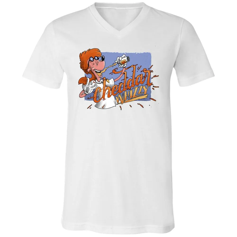 Unisex V-Neck T-Shirt - GL11TAGJ - White - 5