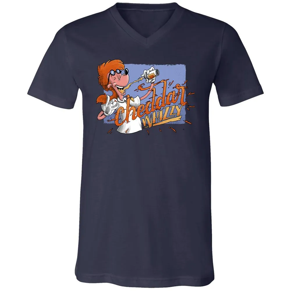 Unisex V-Neck T-Shirt - GL11TAGJ - Navy - 2