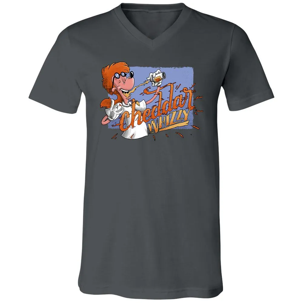 Unisex V-Neck T-Shirt - GL11TAGJ - Asphalt - 12