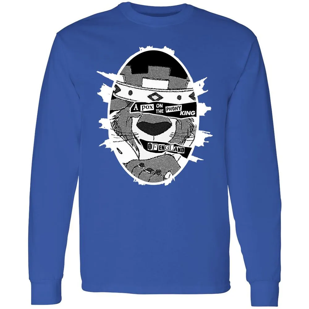 Long Sleeve T-Shirt - YWH3BVBC - Royal - 8