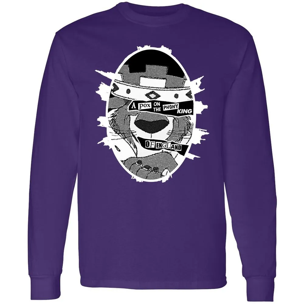 Long Sleeve T-Shirt - YWH3BVBC - Purple - 13