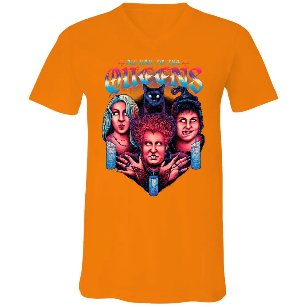 Unisex V-Neck T-Shirt - J1175HYR - Orange - 11