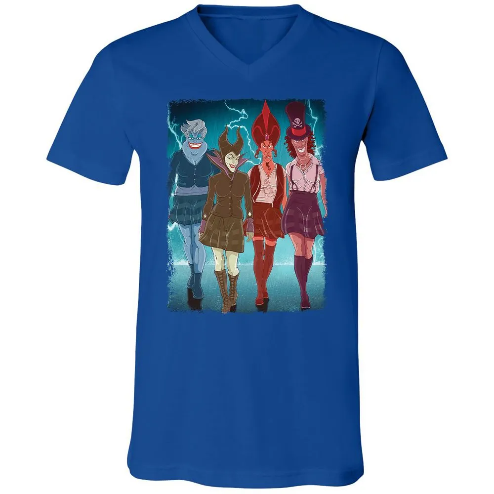 Unisex V-Neck T-Shirt - PQ5Y4NL1 - True Royal - 4