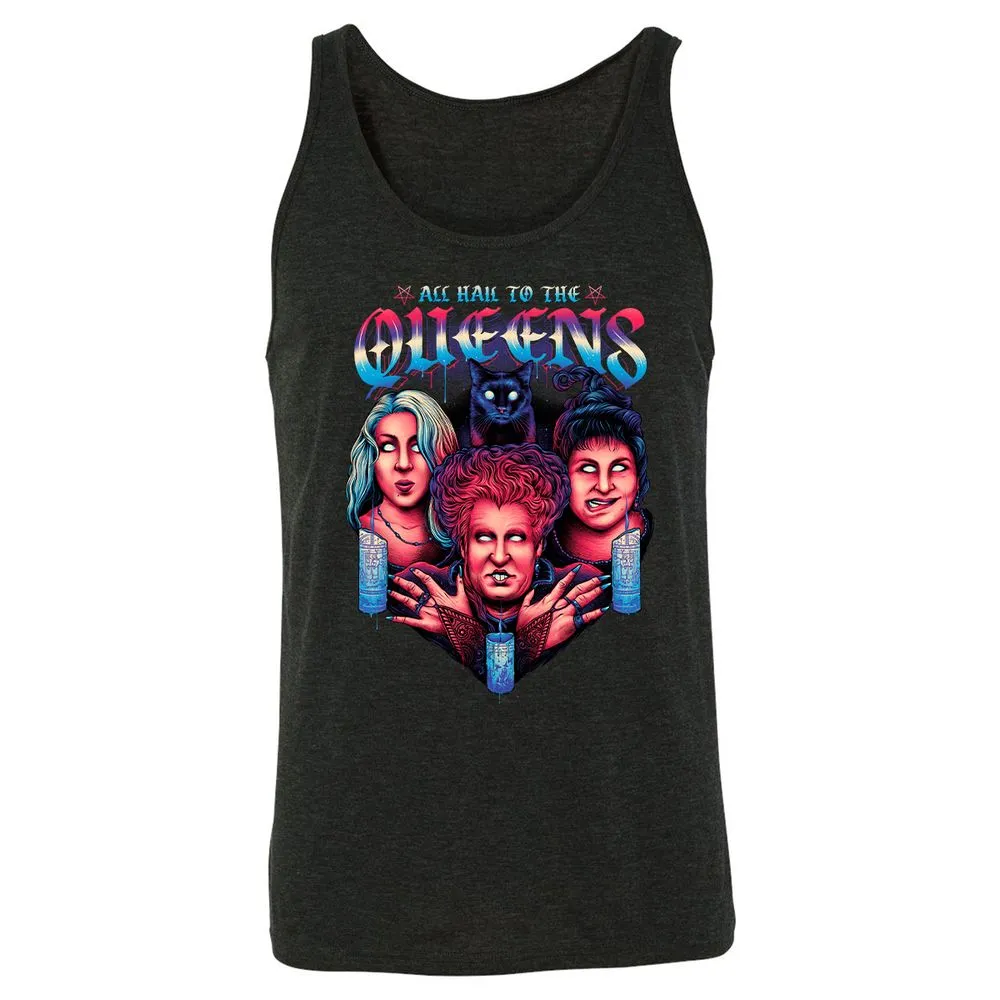 Unisex Jersey Tank - 9UG43DZV - Charcoal Black Triblend - 5