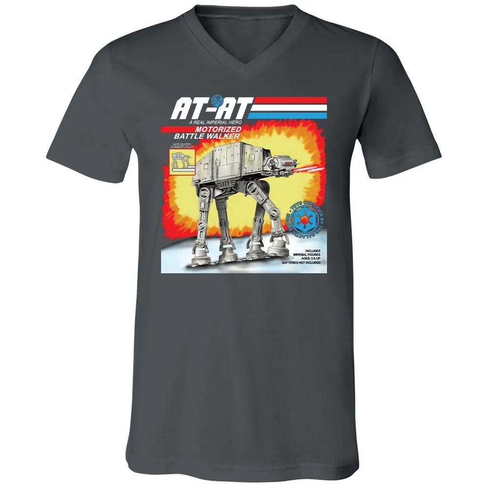 Unisex V-Neck T-Shirt - 3ULWW99E - Asphalt - 12