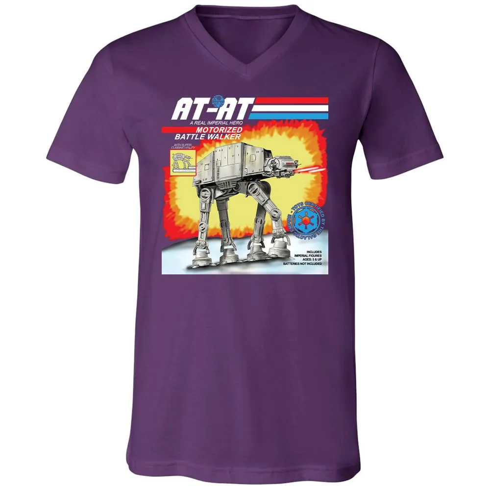 Unisex V-Neck T-Shirt - 3ULWW99E - Team Purple - 9