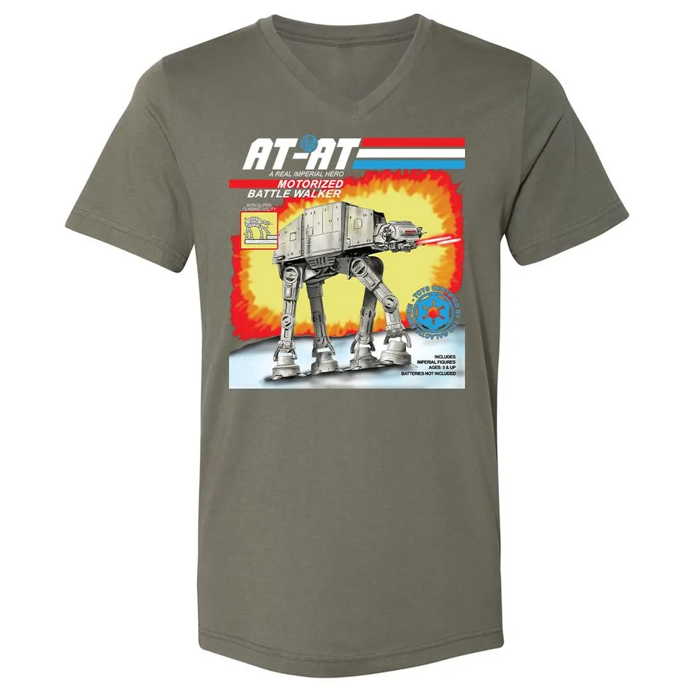 Unisex V-Neck T-Shirt - 3ULWW99E - Military Green - 10