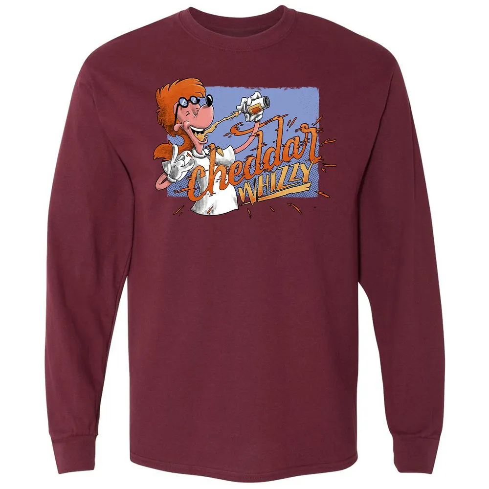Long Sleeve T-Shirt - DF36ZKAH - Maroon - 11