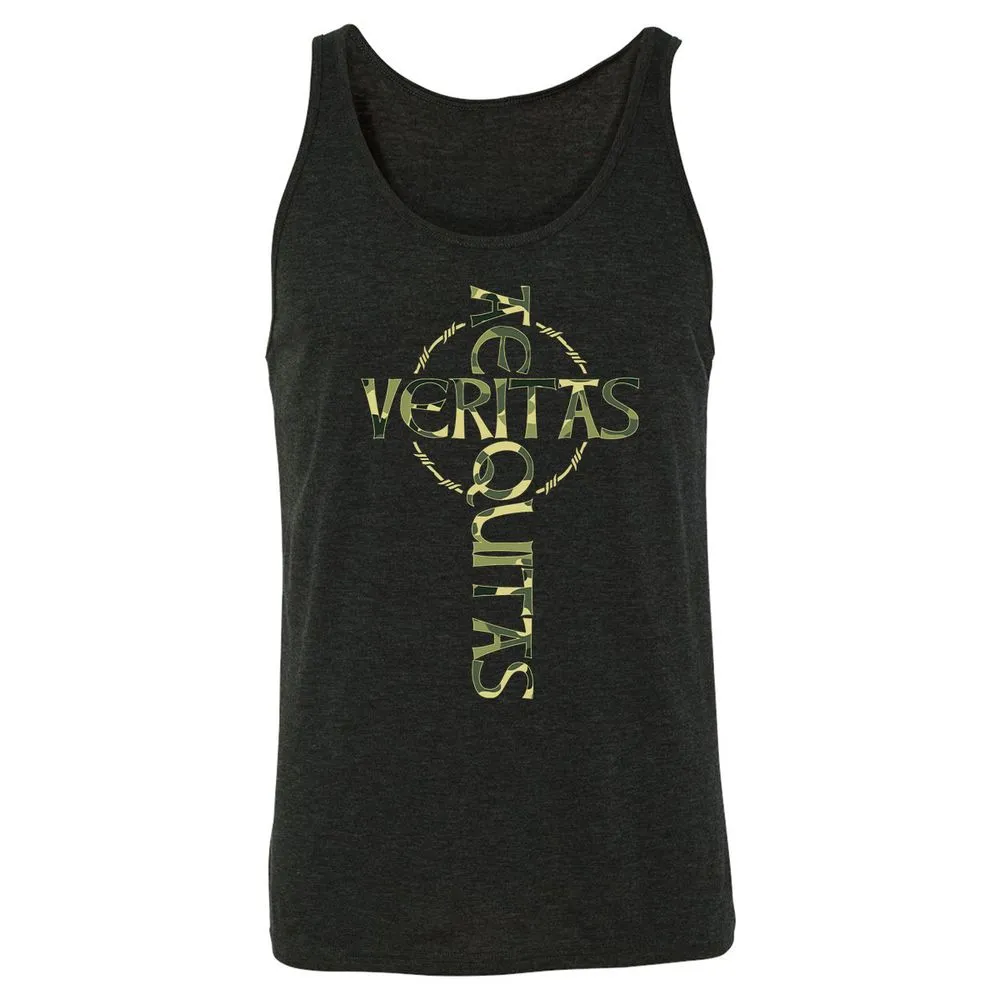Unisex Jersey Tank - 2VM2LLTQ - Charcoal Black Triblend - 5