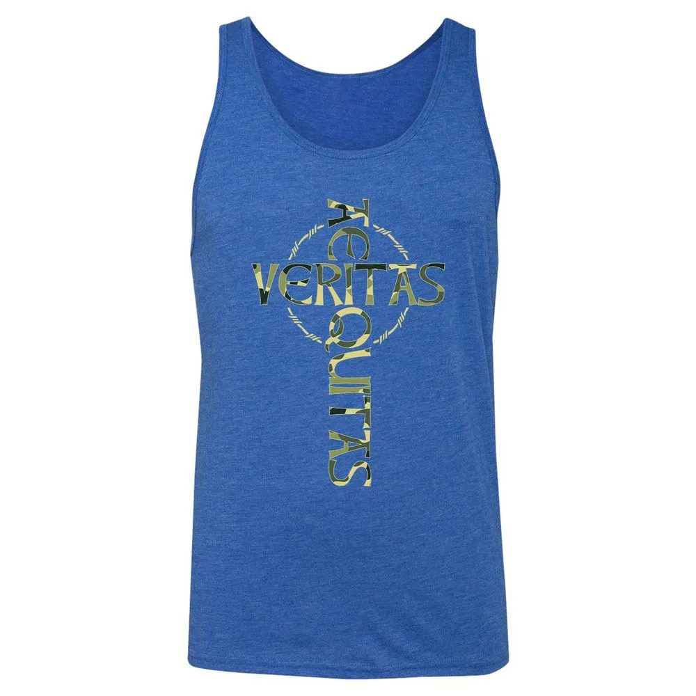 Unisex Jersey Tank - 2VM2LLTQ - True Royal Triblend - 12