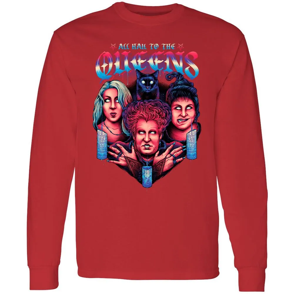 Long Sleeve T-Shirt - 8E3A5TJE - Red - 14