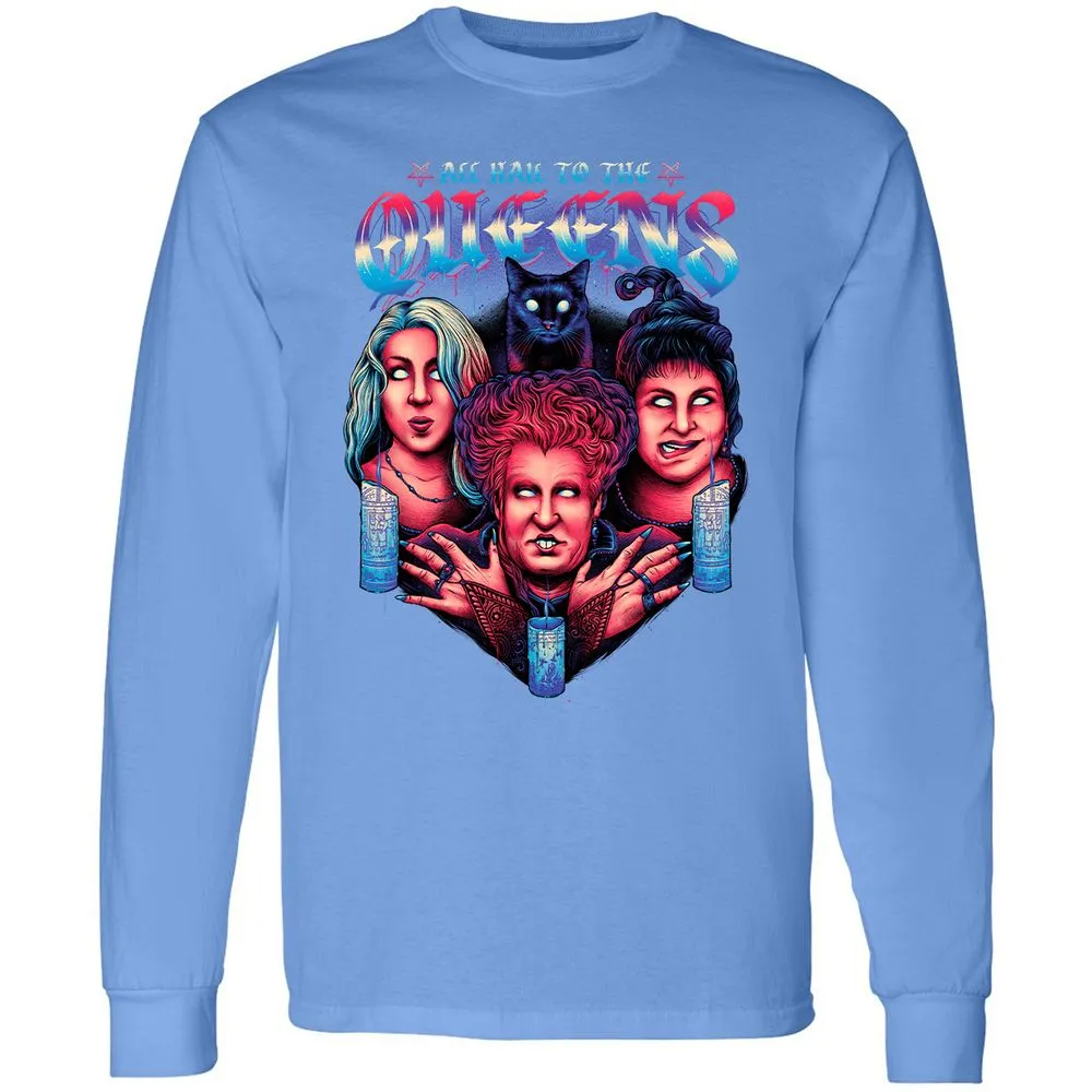 Long Sleeve T-Shirt - 8E3A5TJE - Carolina Blue - 12