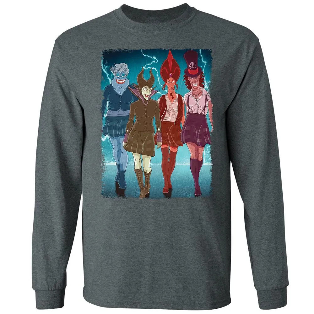 Long Sleeve T-Shirt - 6HVFMCG9 - Dark Heather - 15