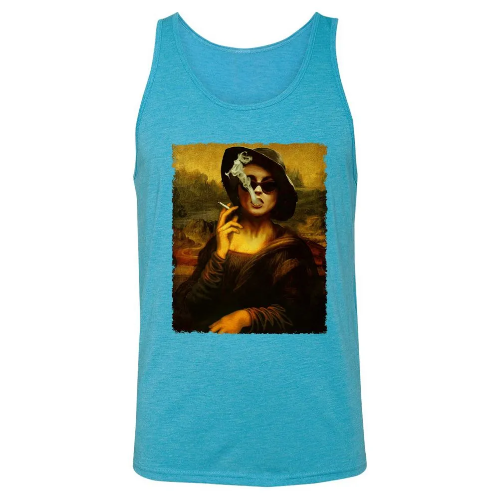 Unisex Jersey Tank - WHRVTNG3 - Aqua Triblend - 3