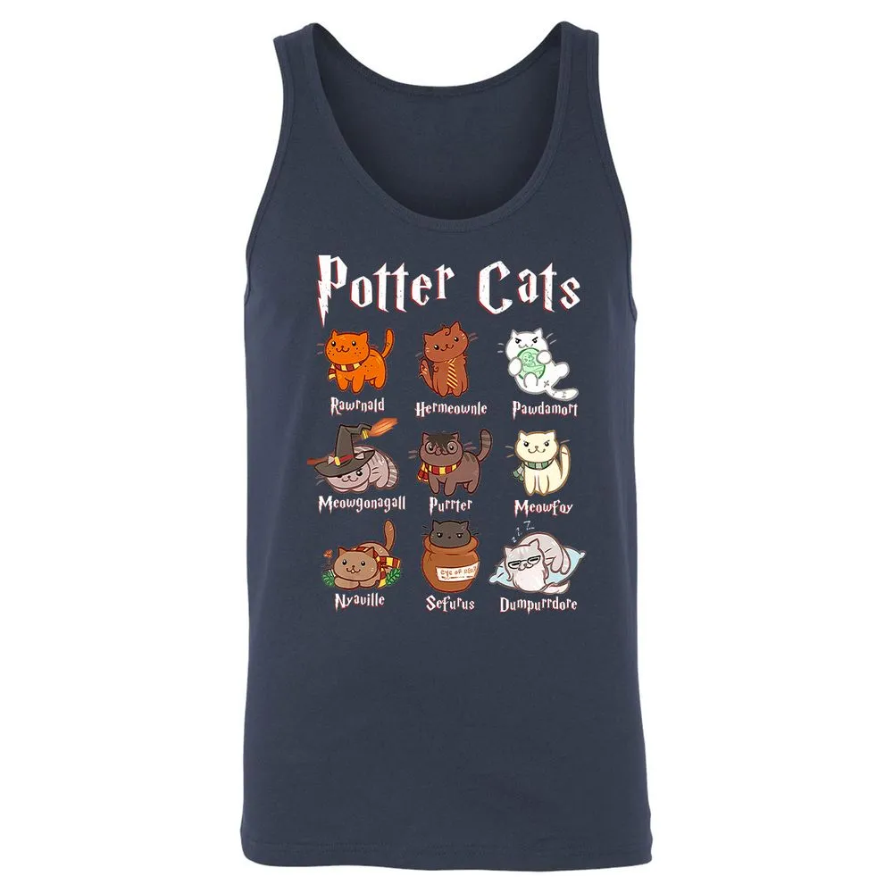 Unisex Jersey Tank - 6T4HSBN2 - Navy - 2