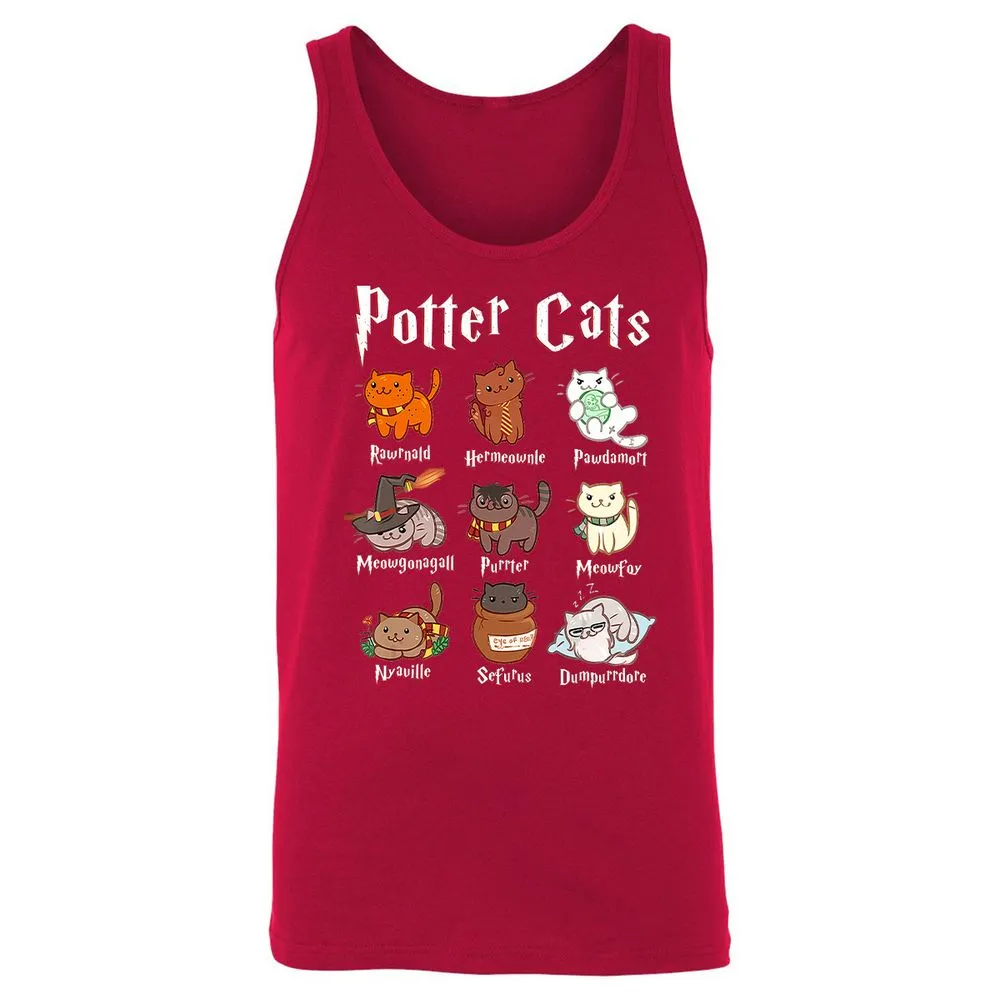 Unisex Jersey Tank - 6T4HSBN2 - Red - 11