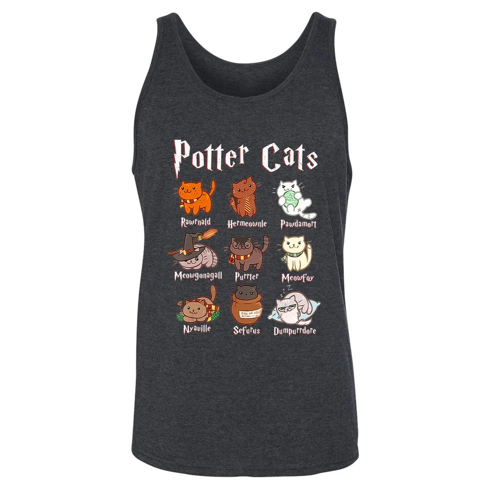 Unisex Jersey Tank - 6T4HSBN2 - Dark Grey Heather - 6