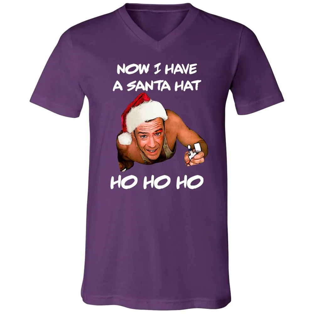 Unisex V-Neck T-Shirt - 2V6QZD4C - Team Purple - 9