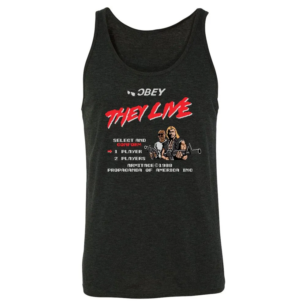 Unisex Jersey Tank - BZA886S9 - Charcoal Black Triblend - 5