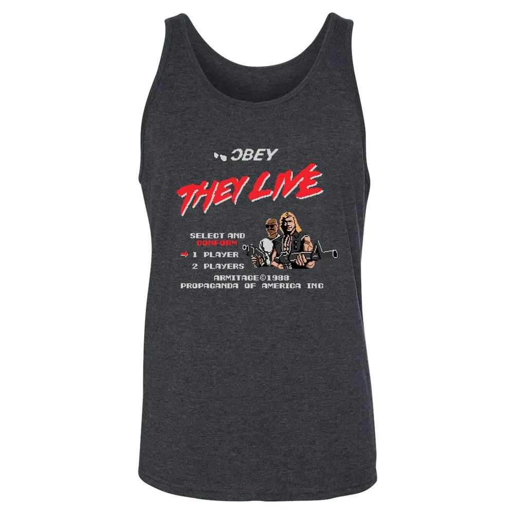 Unisex Jersey Tank - BZA886S9 - Dark Grey Heather - 6