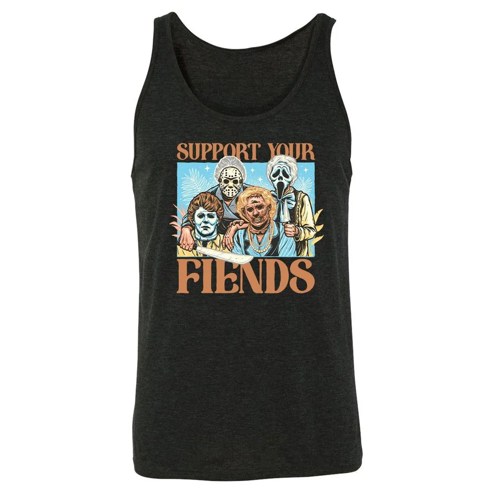 Unisex Jersey Tank - 5LT9NPC1 - Charcoal Black Triblend - 5