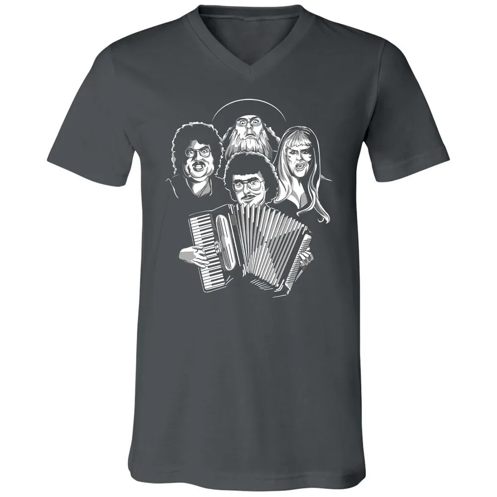 Unisex V-Neck T-Shirt - 38D1T2CC - Asphalt - 12