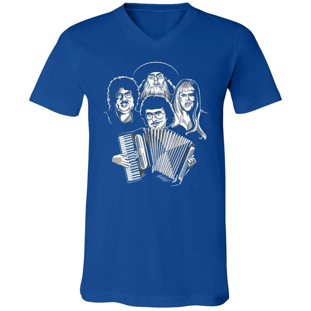 Unisex V-Neck T-Shirt - 38D1T2CC - True Royal - 4