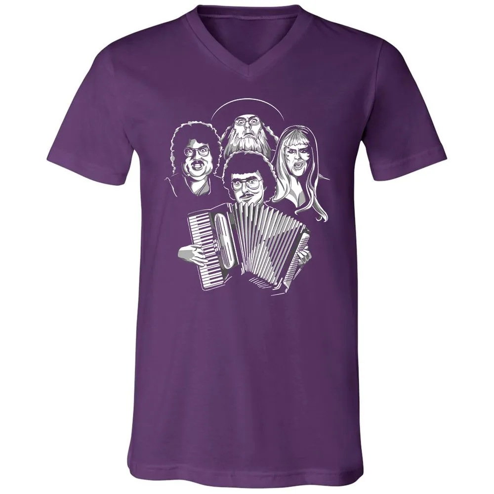 Unisex V-Neck T-Shirt - 38D1T2CC - Team Purple - 9