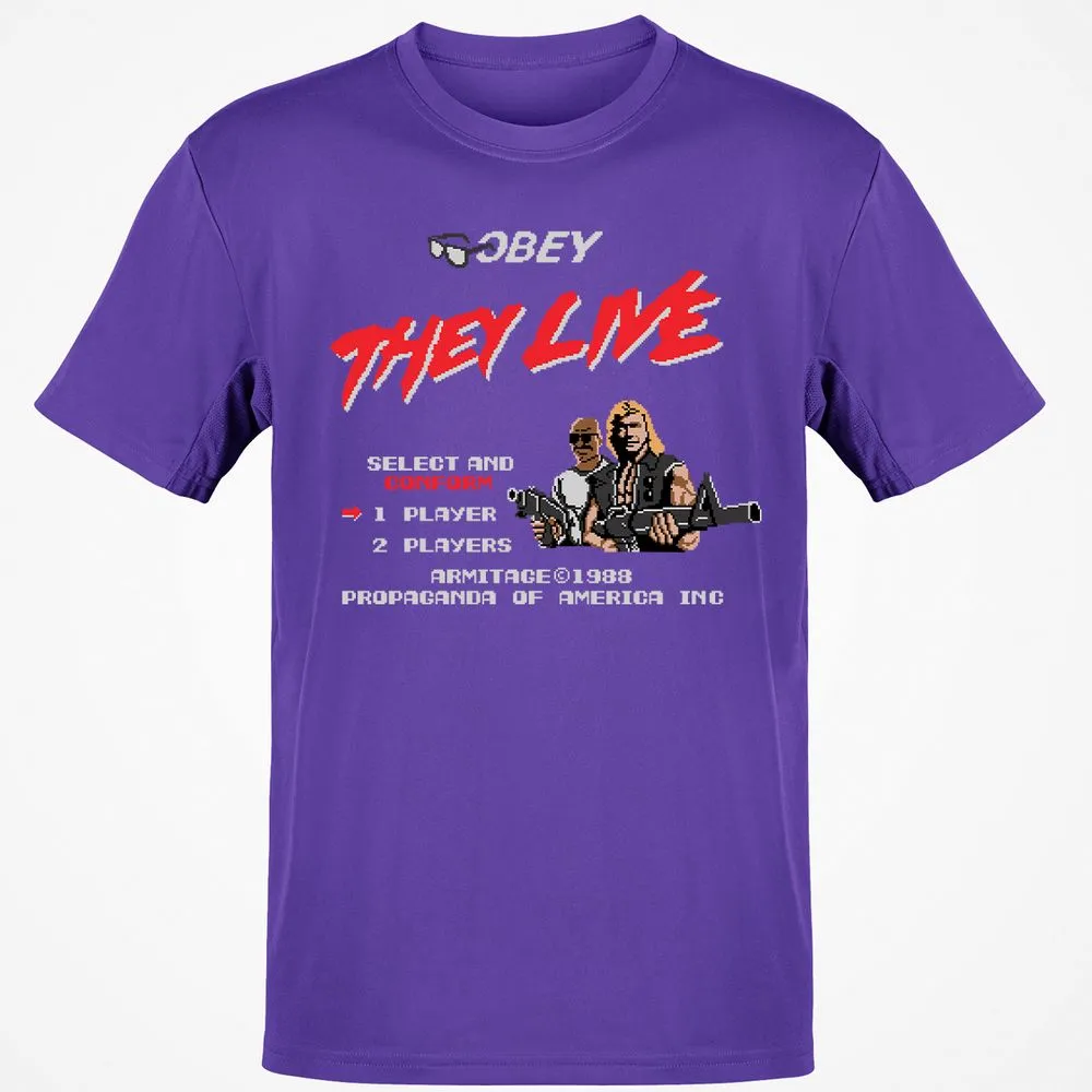Classic Unisex T-Shirt - W2E4RKKD - Purple - 9