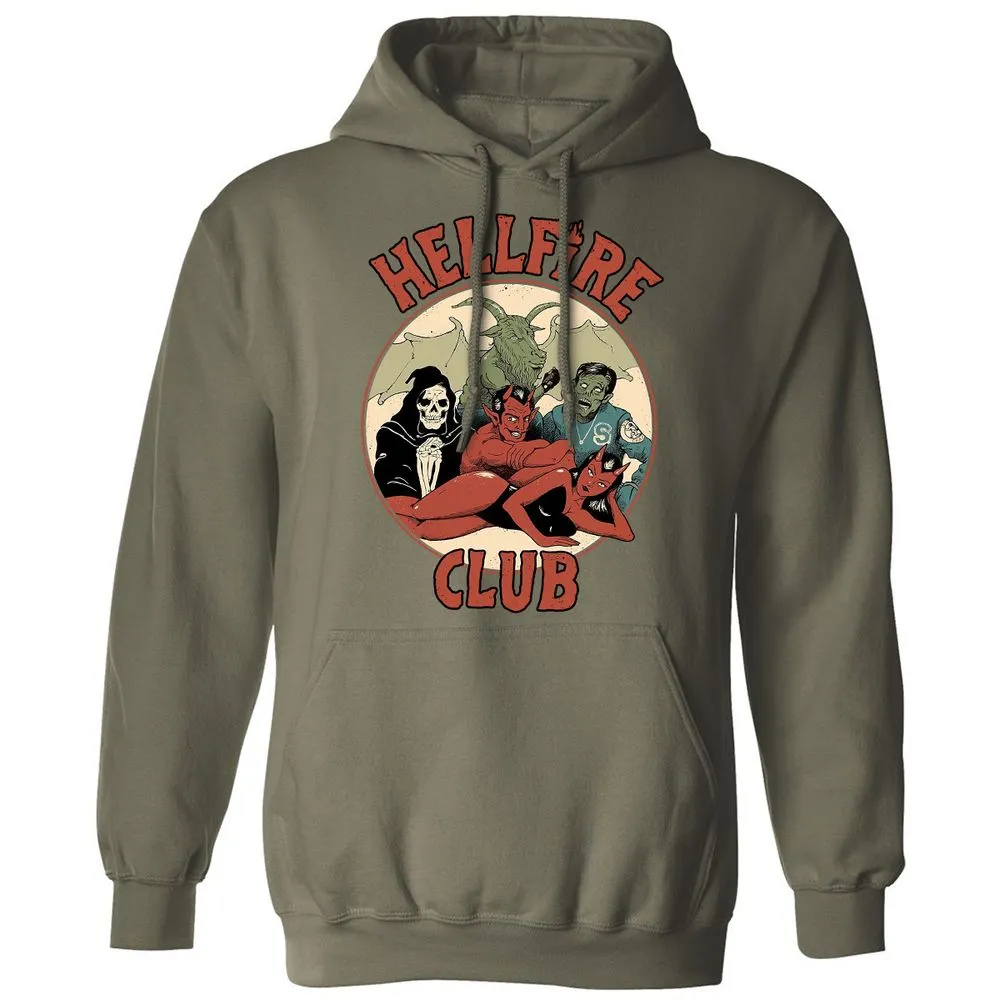 Classic Unisex Hoodie - M5DMYYHX - Military Green - 4