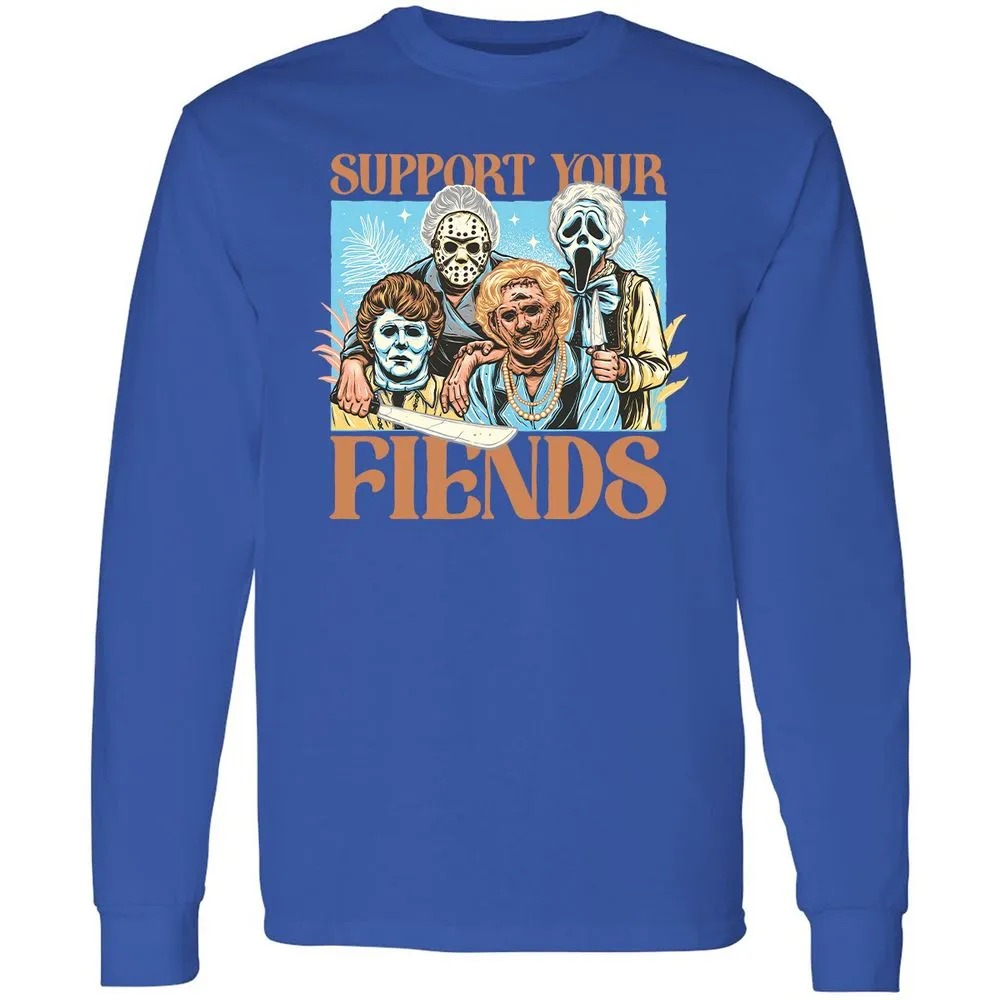 Long Sleeve T-Shirt - G8B8J5ZV - Royal - 8