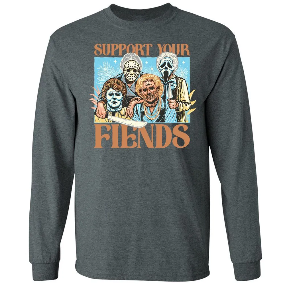 Long Sleeve T-Shirt - G8B8J5ZV - Dark Heather - 15